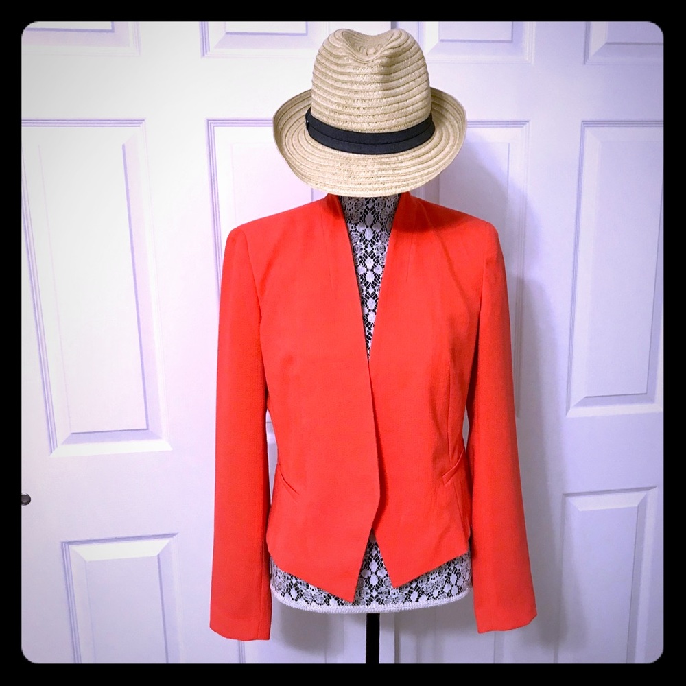Rachel Roy orange blazer